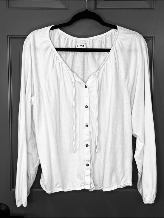 Pact Organic Tops - Pact Portside Poet organic cotton L